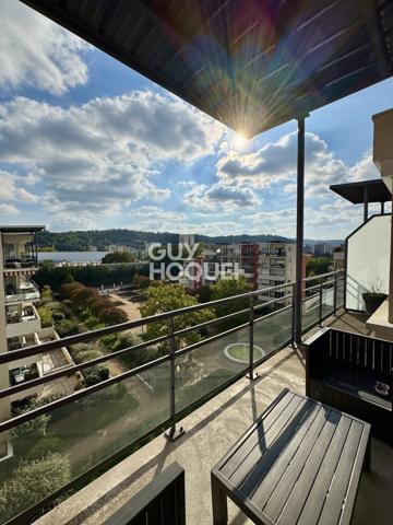 À vendre – Appartement T3 de 75 m² avec vue dégagée avec garage – Bourgoin-Jallieu