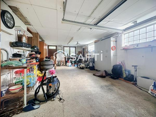 Maison familiale avec jardin, sous-sol aménagé et fort potentiel – 156 m² sur 641 m² de terrain à Bonneuil-sur-Marne