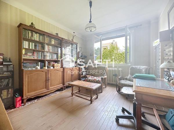Maison familiale avec jardin, sous-sol aménagé et fort potentiel – 156 m² sur 641 m² de terrain à Bonneuil-sur-Marne