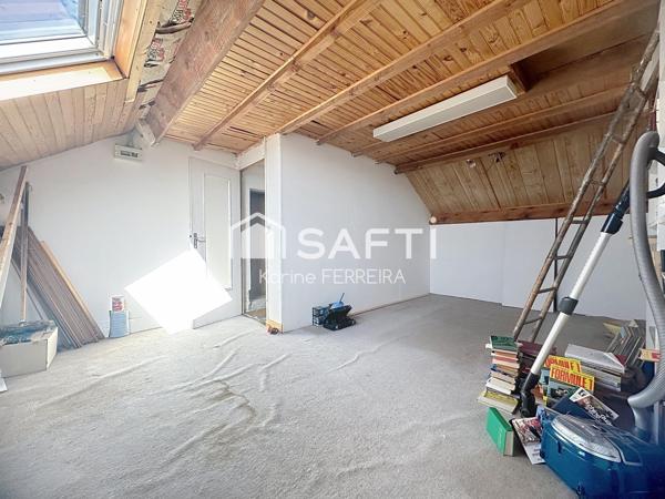 Maison familiale avec jardin, sous-sol aménagé et fort potentiel – 156 m² sur 641 m² de terrain à Bonneuil-sur-Marne