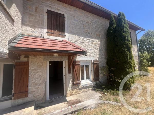 Appartement T3 à vendre  3 pièces - 63,40 m 2   VILLERS LE LAC  - 25