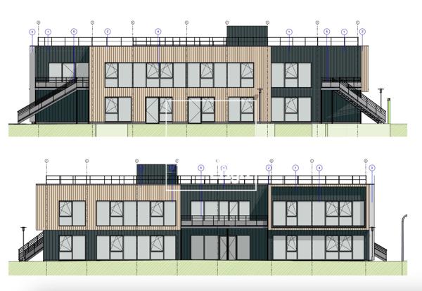 Bureaux neufs à vendre à Ramonville Saint Agne avec accès métro et parking