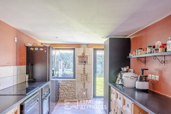 Charmante maison en pierre rénovée