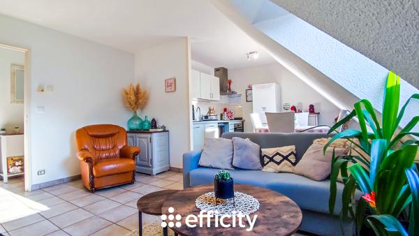 Appartement 2 pièces - 55 m² Exclusivité efficity