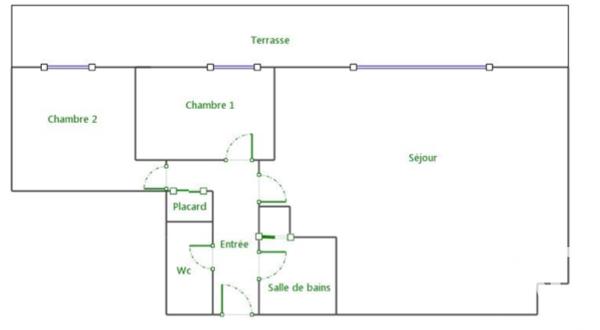 Appartement à vendre 3 pièces 57 m² Paris 15