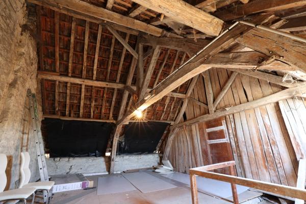 Maison à vendre 6 pièces  avec jardin 3 chambres + bureau TAUXIERES MUTRY (51)
