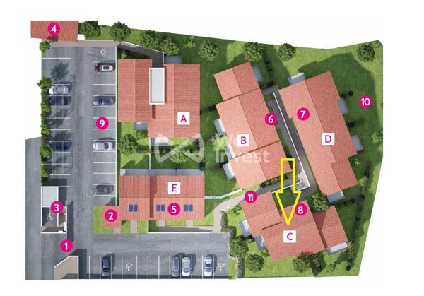 87000 LIMOGES OUEST LOCATION APPARTEMENT T2 NEUF 40m2 + PARKING