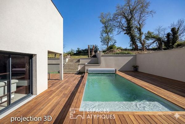 Maison Contemporaine avec piscine