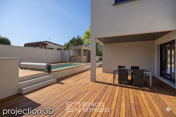 Maison Contemporaine avec piscine