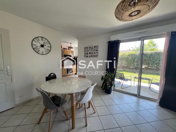 Appartement très lumineux 2 chambres avec beau jardin