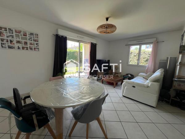 Appartement très lumineux 2 chambres avec beau jardin