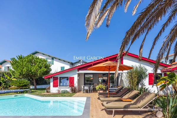 A vendre Maison Bidart avec piscine proche plage