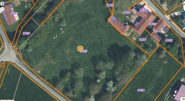 Terrain à Batir à vendre à Fromentières dans la Marne (51210), ref : TERRAIN A BATIR VIABILISE A FEREBRIANGES