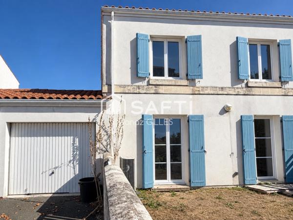 Maison T4 avec jardin et garage – Chéray