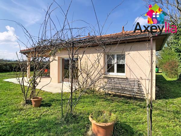 Riorges (42153) A VENDRE - RIORGES - MAISON PLAIN-PIED 5 CHAMBRES AVEC GARAGE ET TERRAIN