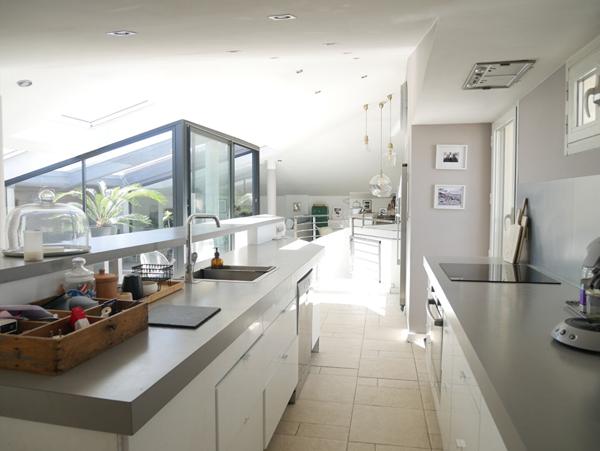 Maison de ville en Duplex de 126 m² avec  avec terrasse et garage