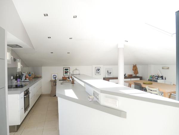Maison de ville en Duplex de 126 m² avec  avec terrasse et garage