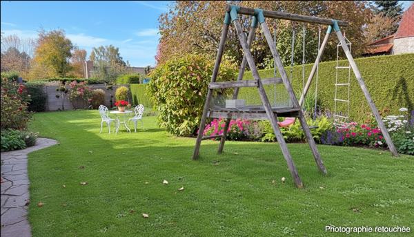 Maison avec grand jardin au cœur de Mouvaux – secteur Parc du Haumont