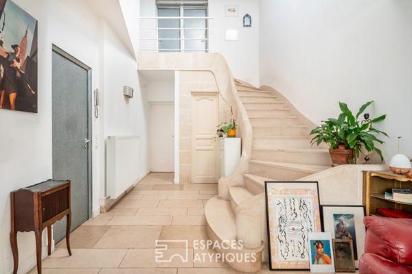 Maison d’architecte avec jardin