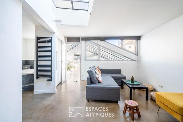 Maison d’architecte avec jardin