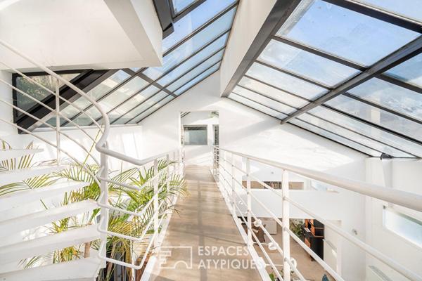 Maison d’architecte avec jardin