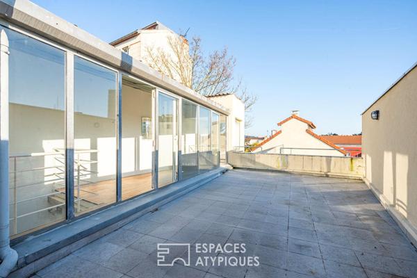 Maison d’architecte avec jardin