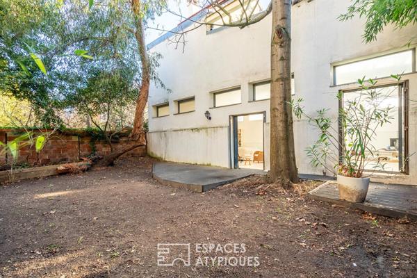 Maison d’architecte avec jardin
