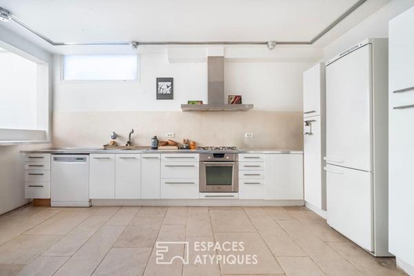 Maison d’architecte avec jardin