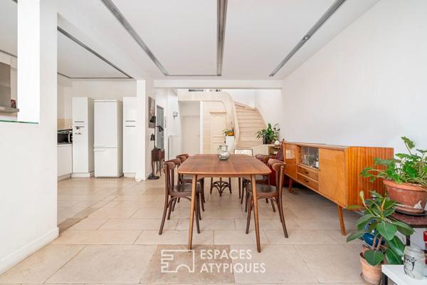 Maison d’architecte avec jardin