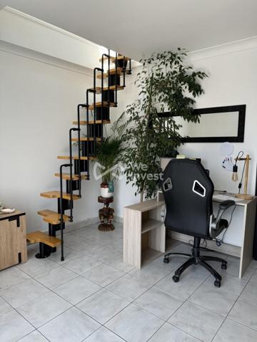 Duplex 2 chambres proche RER-B copro faibles charges 2 balcons
