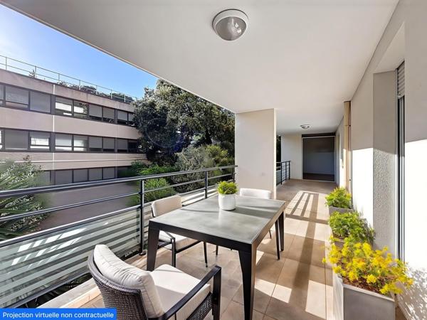 Marseille 8ème Perier -type 3 - terrasse de 28m2-