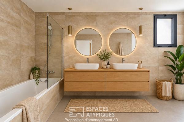 Maison de Ville contemporaine avec jardin & terrasses