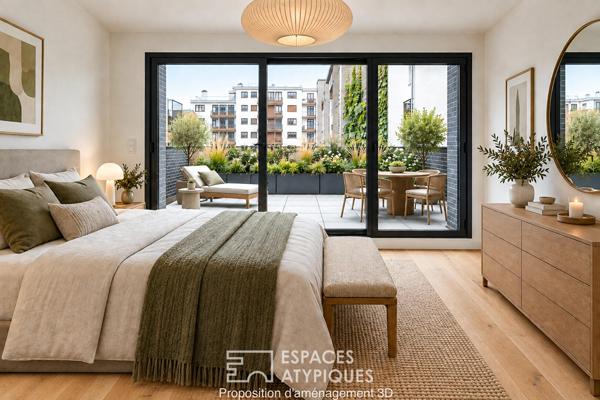 Maison de Ville contemporaine avec jardin & terrasses