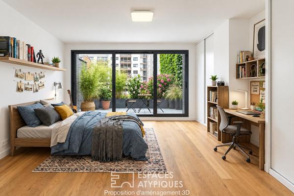 Maison de Ville contemporaine avec jardin & terrasses