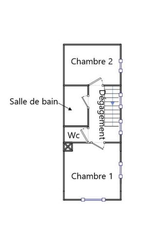 Appartement 3 pièces - 56 m² Exclusivité efficity