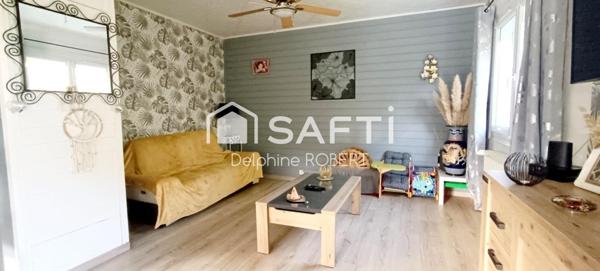 Maison surélevé avec beau potentiel