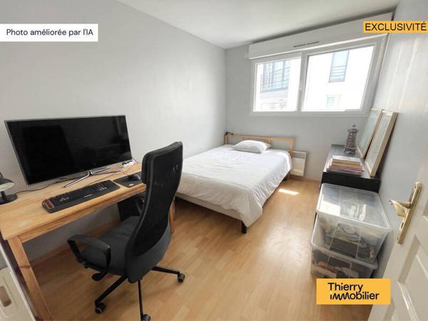 Appartement 3 pièces                                        - 44300 Nantes - Rond-point de Rennes Réf : 130797
