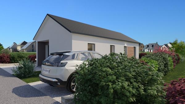 Opportunité à Geispolsheim Gare : Maison neuve plain pied de 71m² terrain piscinable !
