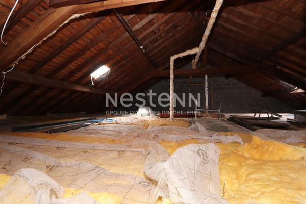 Maison de plain-pied de 88 m² habitables sur terrain de 1856 m² - Garage