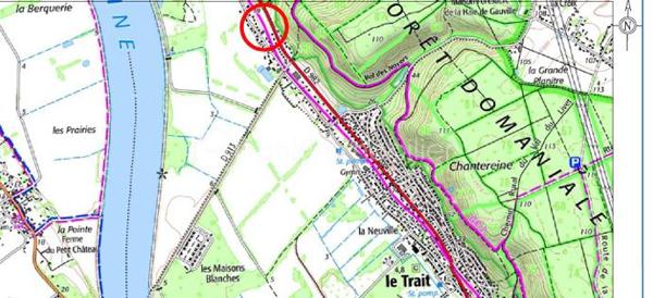 Terrain de 1 300 m²