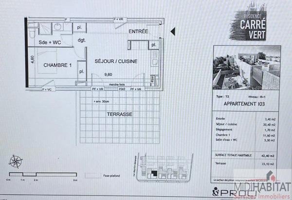 Appartement à vendre à Balma (31130)