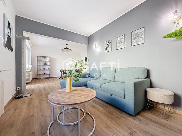 Appartement rénové avec garage – Proche centre & gare