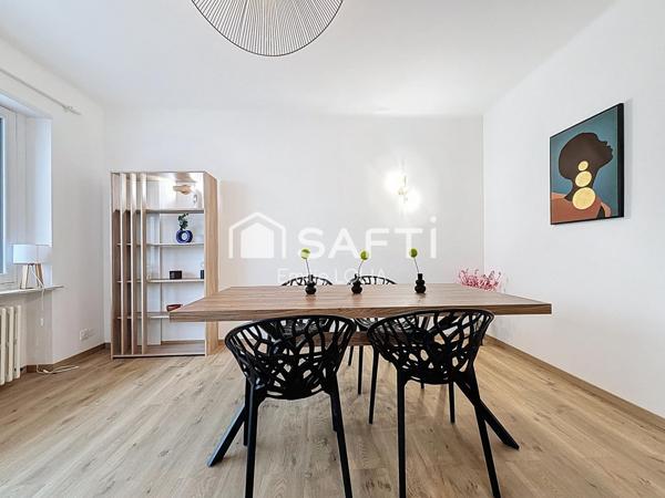 Appartement rénové avec garage – Proche centre & gare