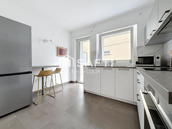 Appartement rénové avec garage – Proche centre & gare