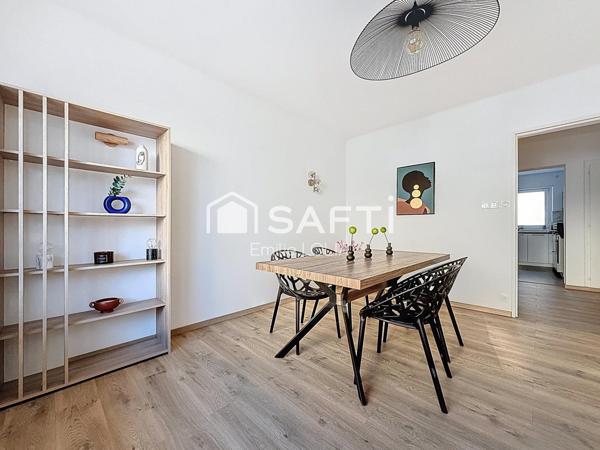 Appartement rénové avec garage – Proche centre & gare