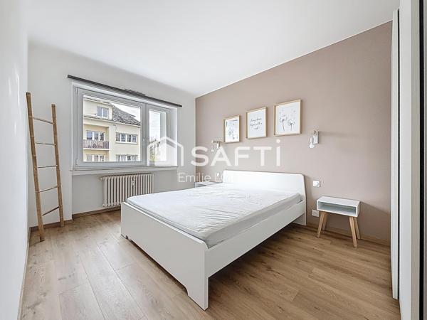 Appartement rénové avec garage – Proche centre & gare