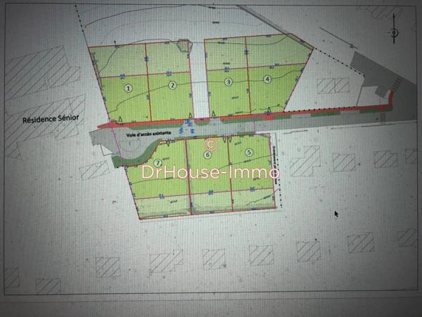 Terrain à vendre de 773 m²