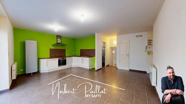 Appartement T2 de 51 m² en rez-de-chaussée