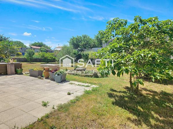 Charmante maison de plain pied avec jardin et garage!