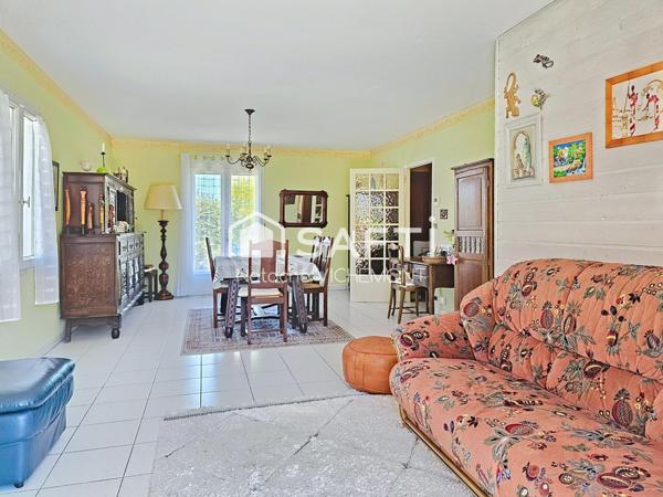 Charmante maison de plain pied avec jardin et garage!